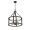 Z-Lite Kirkland 5 Light Pendant, Ashen Barnboard 472-5D-ABB - alternate 2
